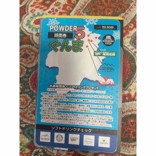 ぐんまPOWDER5 10時間(スキー場)