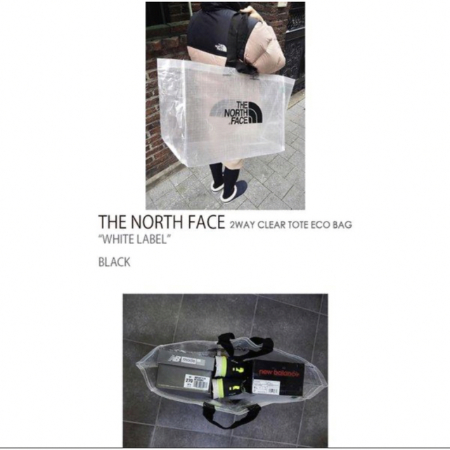 THE NORTH FACE(ザノースフェイス)の新品BIGサイズ◆ノースフェイス エコバッグ／ショップバッグ／トート／ショッパー レディースのバッグ(エコバッグ)の商品写真