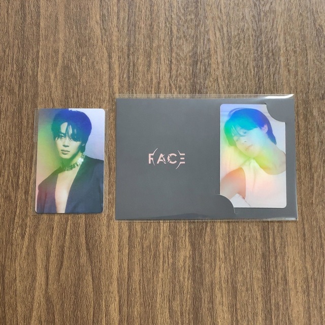 BTS JIMIN Solo Album 'FACE'  ホログラム トレカ39FACE