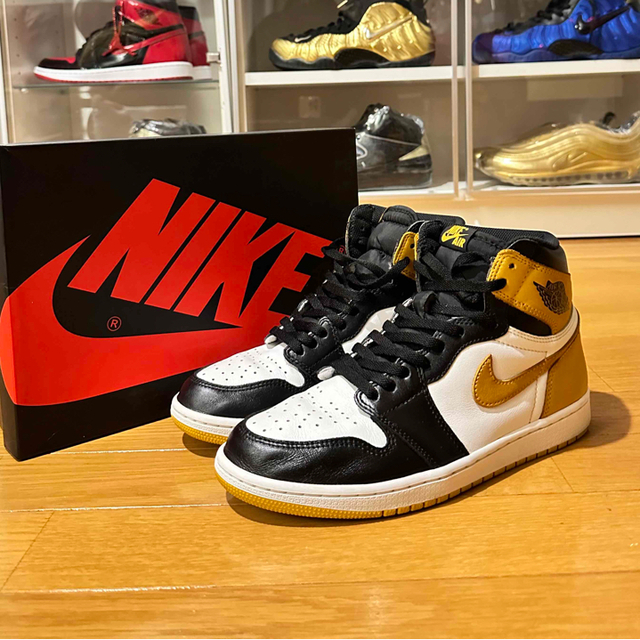 JORDAN 1 RETRO HIGH OG YELLOW OCHRE 27cm