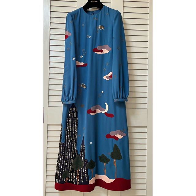 VALENTINO ヴァレンティノ ビーズ 刺繍 ロングワンピース 【SALE/60