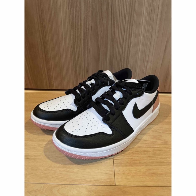 NIKE(ナイキ)のNike Air Jordan 1 Low Golf Rust Pink スポーツ/アウトドアのゴルフ(シューズ)の商品写真