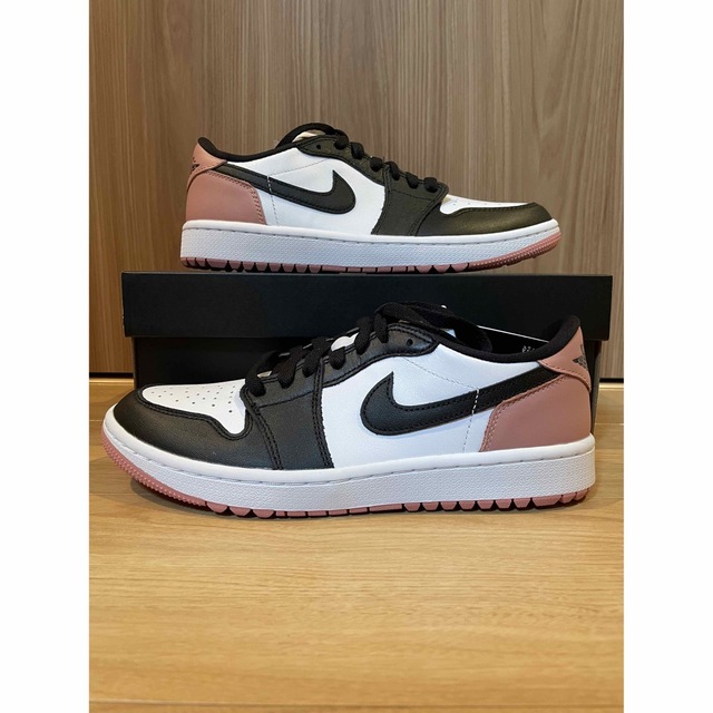 NIKE(ナイキ)のNike Air Jordan 1 Low Golf Rust Pink スポーツ/アウトドアのゴルフ(シューズ)の商品写真