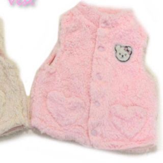 ジェニィ(JENNI)の新品 タグ付き jenni baby ボア ベストアウター(ジャケット/上着)