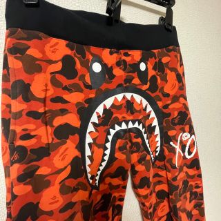 BAPE x XO CAMO SHARK SHORTS