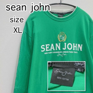 ショーンジョン(Sean John)のSEAN JOHN ショーンジョン90's ロンT グリーン　XL(Tシャツ/カットソー(半袖/袖なし))