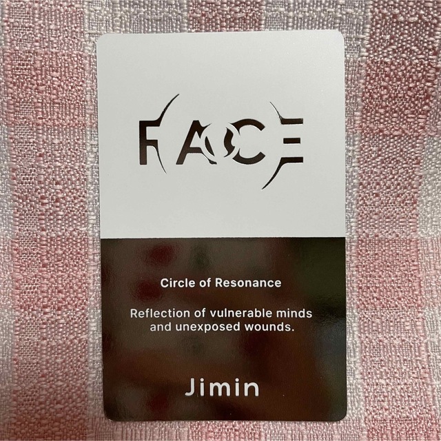 BTS JIMIN Solo Album FACE ジミン　ソロアルバム　トレカ