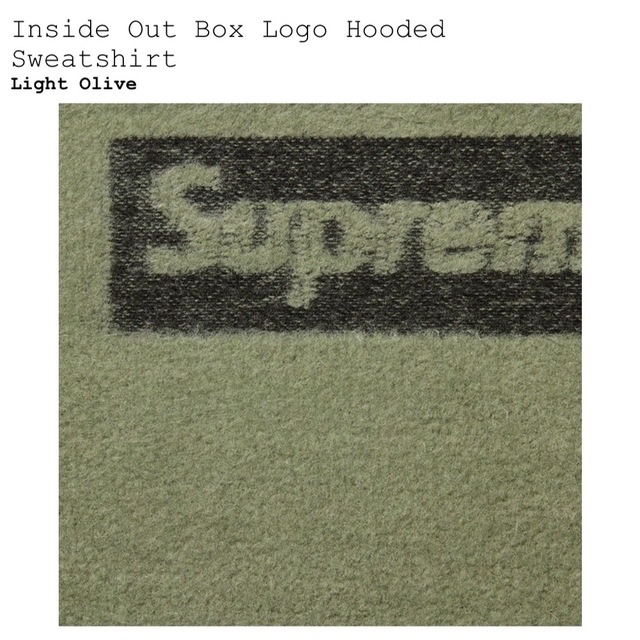 Supreme(シュプリーム)のSupreme Inside Out Box Logo Sweatshirt  メンズのトップス(パーカー)の商品写真