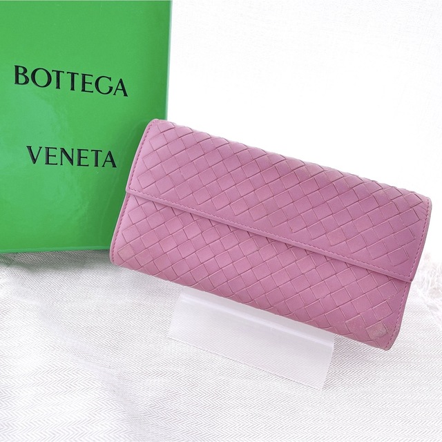 BOTTEGA VENETA ボッテガヴェネタ 二つ折り財布 小銭入れ 長財布 訳