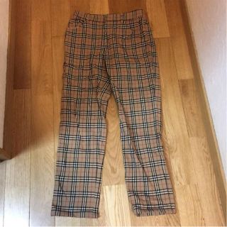 大量入荷パンツセール品 burberry チェックパンツ 46 hek293.com