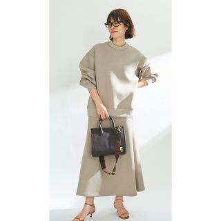 プラージュ(Plage)のプラージュ　plage minimal sweat セットアップ　ベージュ　美品(セット/コーデ)