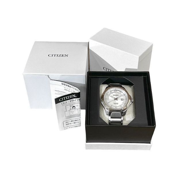 新品 シチズン AW1540-53A オールチタン エコドライブ 腕時計 ② 