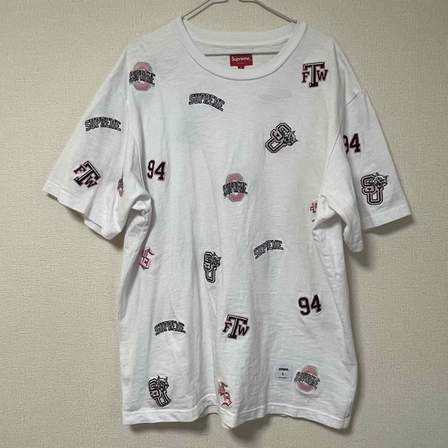 supreme シュプリーム univercity top tシャツ　S