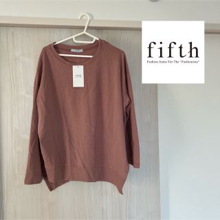 フィフス(fifth)の新品未使用　イレギュラーヘムカットソー(Tシャツ(長袖/七分))