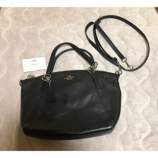 COACH - 最終値下げ❗️【中古】coach コーチ2wayバッグ‼️ブラック ...