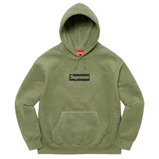 シュプリーム(Supreme)の新品 送料無料 Supreme Inside Out Box Logo オリーブ(パーカー)