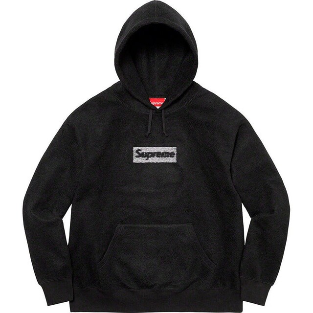 Supreme Inside Out Box Logo Hooded Black