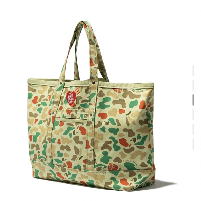 ヒューマンメイド　GDC HEART CAMO TOTE BAG LARGE 2