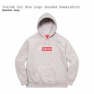 シュプリーム(Supreme)のsupreme Inside Out Box Logo Hooded (パーカー)