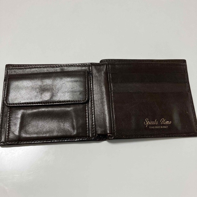 Spisula Uomo HAND MADE IN ITALY 二つ折り財布 メンズのファッション小物(折り財布)の商品写真