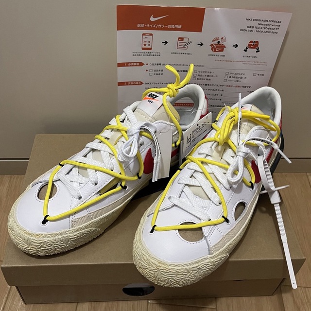 【27cm】Off-White × Nike Blazer Low | フリマアプリ ラクマ