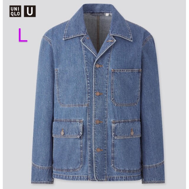 UNIQLO - □ユニクロ U □2020SS デニム カバーオール□Lの通販 by