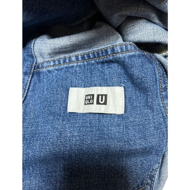 UNIQLO(ユニクロ)の■ユニクロ Ｕ ■2020SS デニム カバーオール■Ｌ メンズのジャケット/アウター(Gジャン/デニムジャケット)の商品写真