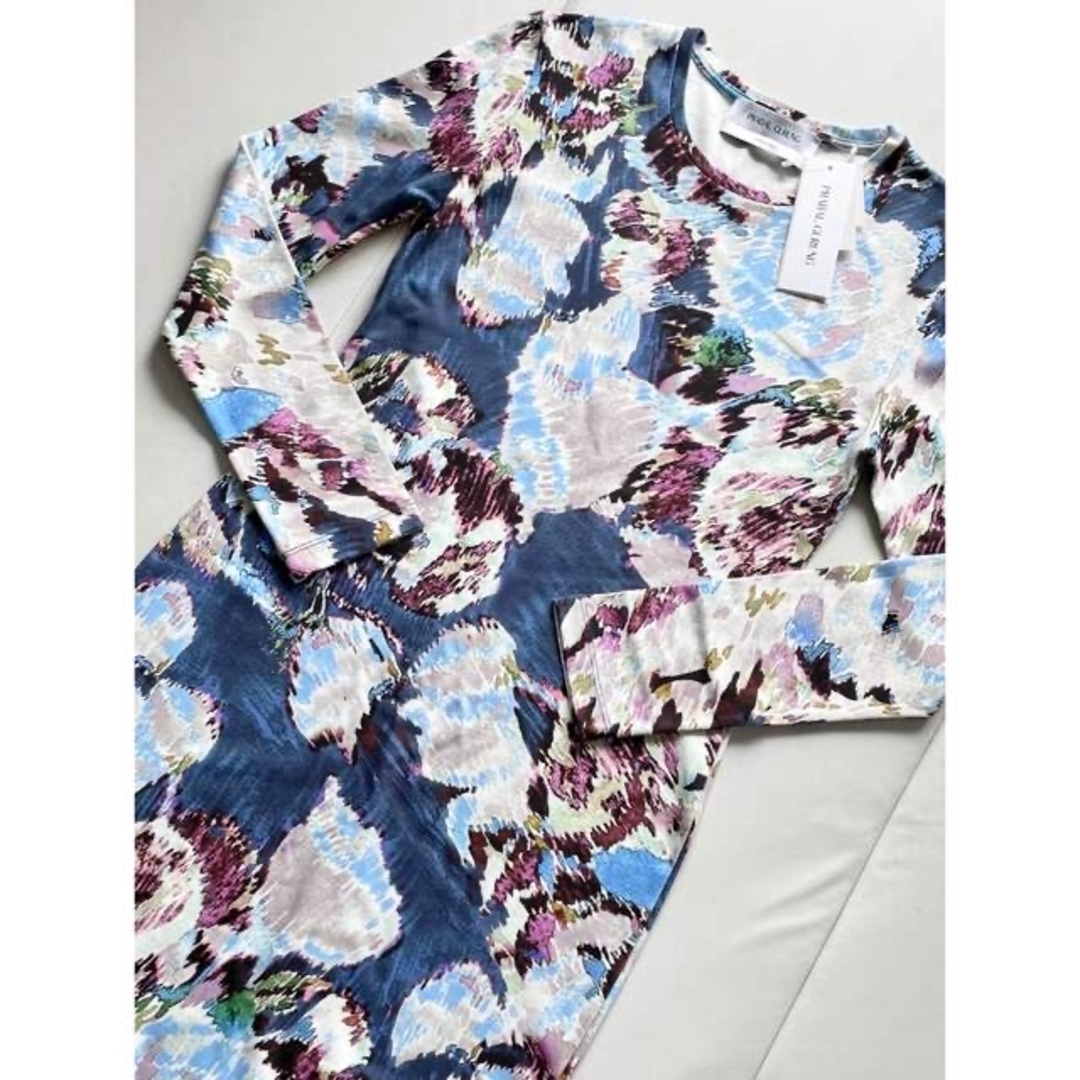 新品】PRABAL GURUNG ロングスリーブフラワーワンピース 公式 67.0%OFF