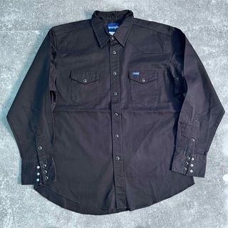 ラングラー(Wrangler)のWrangler ラングラー ブラック ウエスタンシャツ　XLサイズ(シャツ)