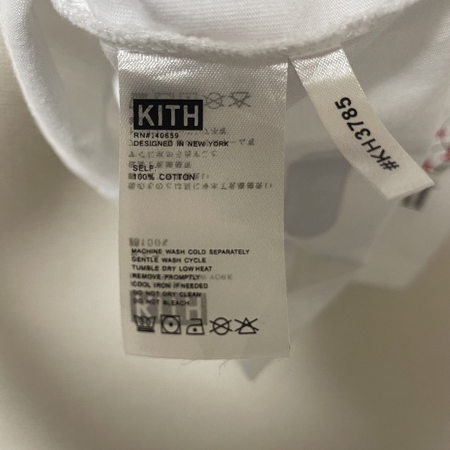 【M】KITH NOVEL TEE WHITE