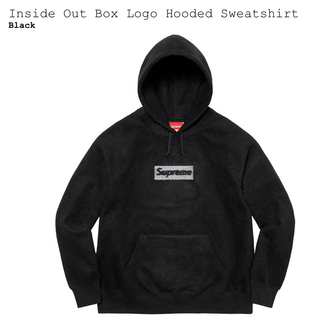 シュプリーム(Supreme)のsupreme Inside Out Box Logo Hooded Sサイズ(パーカー)