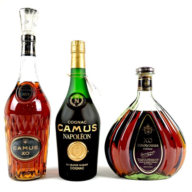 3本 CAMUS COURVOISIER コニャック