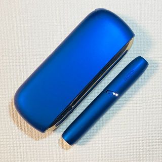 アイコス(IQOS)のNo.2658 【ほぼ美品】アイコス3 DUO ブルー(タバコグッズ)