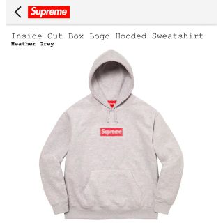 シュプリーム(Supreme)の即発送可能 supreme Inside Out Box Logo Hooded(パーカー)