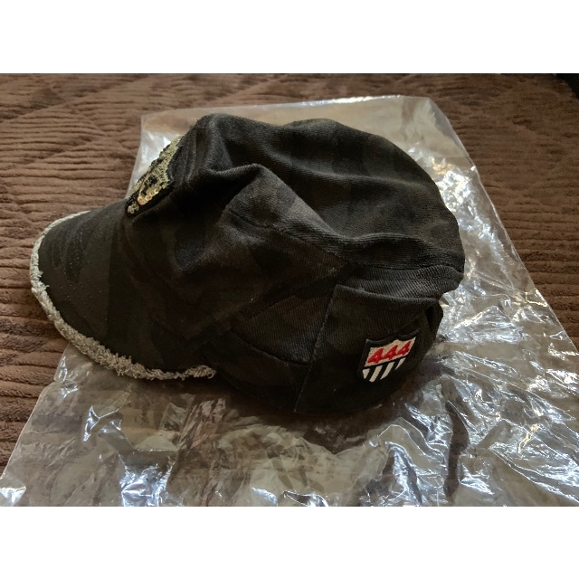 値下可美品 YOSHINORI KOTAKE キャップ 帽子 黒+迷彩セット2個 値下 ヨシノリコタケ 帽子 値下
