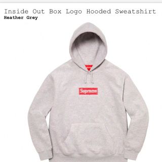 シュプリーム(Supreme)の Inside Out Box Logo Hooded Sweatshirt (パーカー)