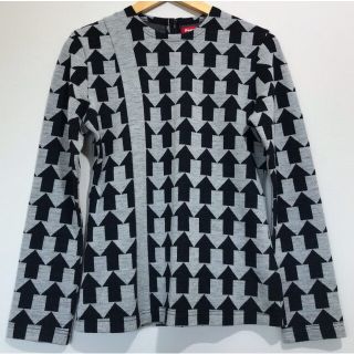 コムデギャルソン(COMME des GARCONS)のCOMME des GARCONS（コム・デ・ギャルソン） Peggy Moffitt （ペギーモフィット）コラボ　ニット　トップス　レディース【中古】【007】(ニット/セーター)