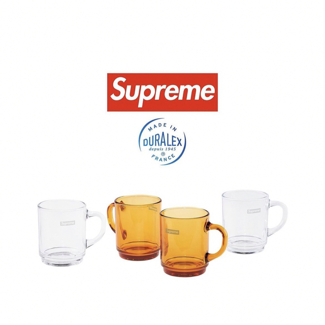 Supreme Duralex Glass  Mugs（Set of 6）グラス/カップ