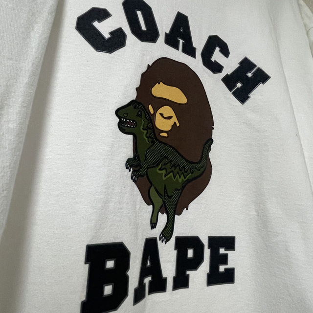 A BATHING APE(アベイシングエイプ)の【2XL】Bape coach コラボTシャツ メンズのトップス(Tシャツ/カットソー(半袖/袖なし))の商品写真