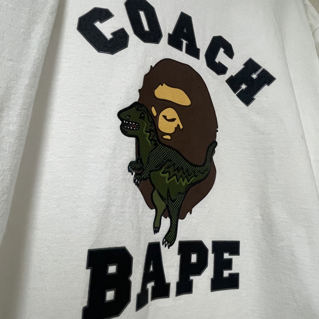 【2XL】Bape coach コラボTシャツ