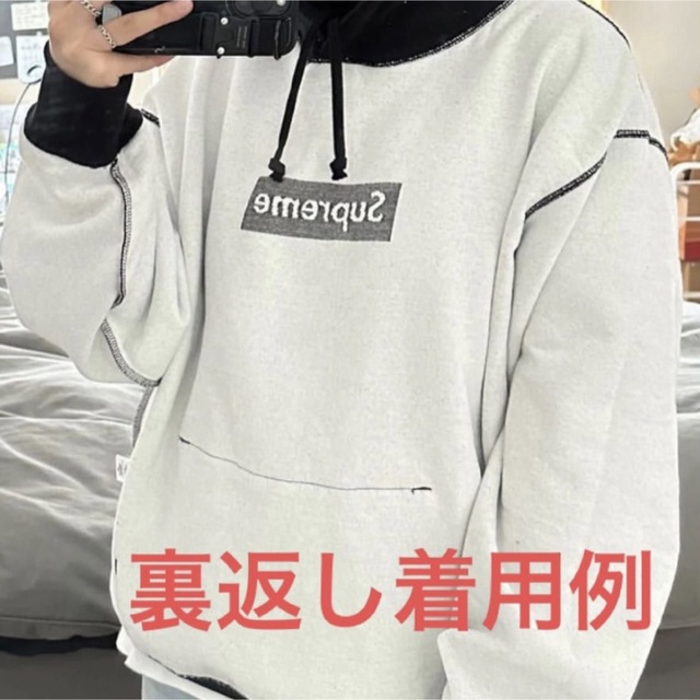 黒S】Supreme Inside Out Box Logo フーディ | hartwellspremium.com