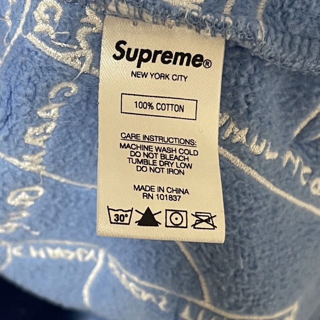 Supreme - 【L】Supreme Gonz Embroidered Map Hoodedの通販 by まさ's ...