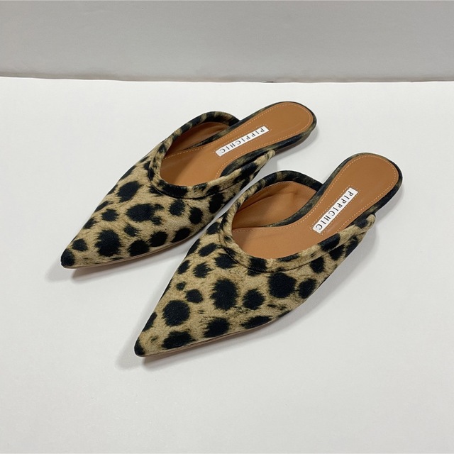 PIPPICHIC ピッピシックLeopard ミュール 36-