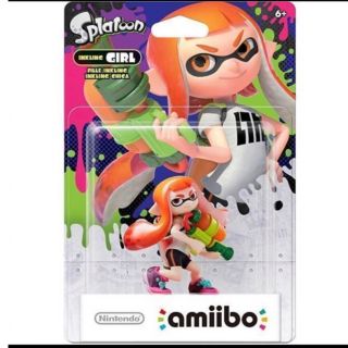 ニンテンドウ(任天堂)のamiibo スプラトゥーン ガール(ゲームキャラクター)