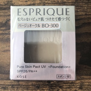 ESPRIQUE - エスプリーク ピュアスキン パクト UV BO-300 ベージュオークル(9.3
