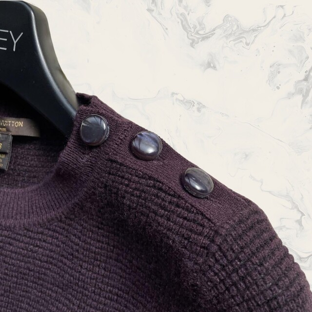 カシミヤシルク★ルイヴィトン LOUIS VUITTON ニット セーター S