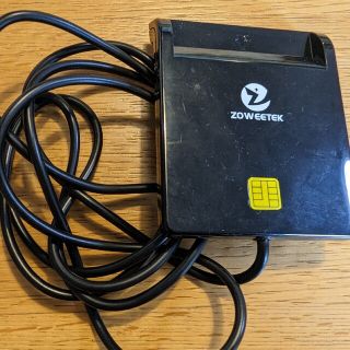 ZOWEETEK ICカードリーダー マイナンバーカード 対応  USBタイプ(PCパーツ)