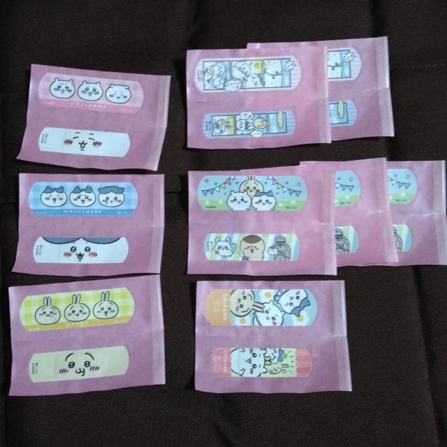 ちいかわ ㋚ちいかわ絆創膏18枚入り+4枚の通販 by 小鳥 韓国 ちいかわ 絆創膏