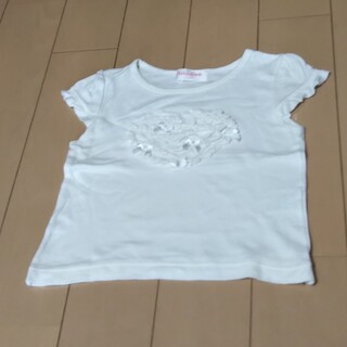 シャーリーテンプル(Shirley Temple)のシャーリーテンプル Tシャツ110cm白(Tシャツ/カットソー)
