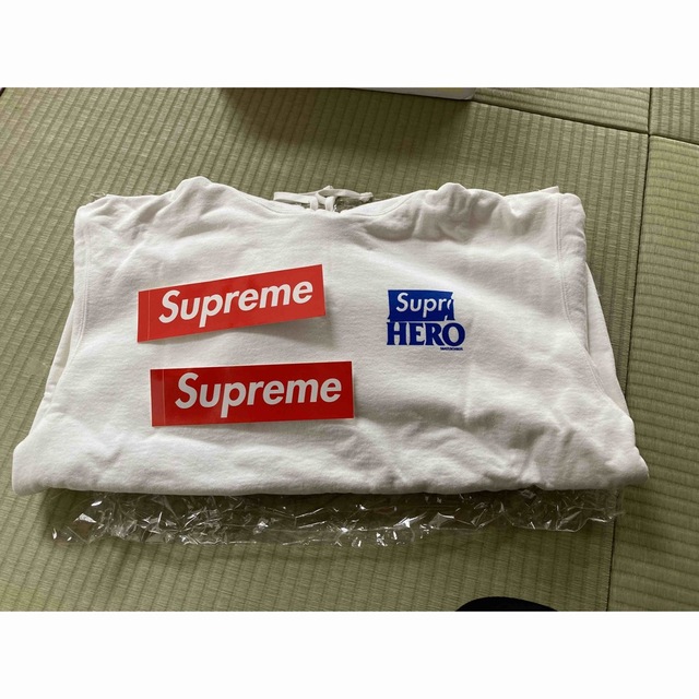 Supreme antihero hooded ホワイトL size